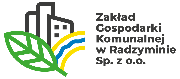 Logo - Strona www Zakładu Gospodarki Komunalnej w Radzyminie Sp. z o.o.